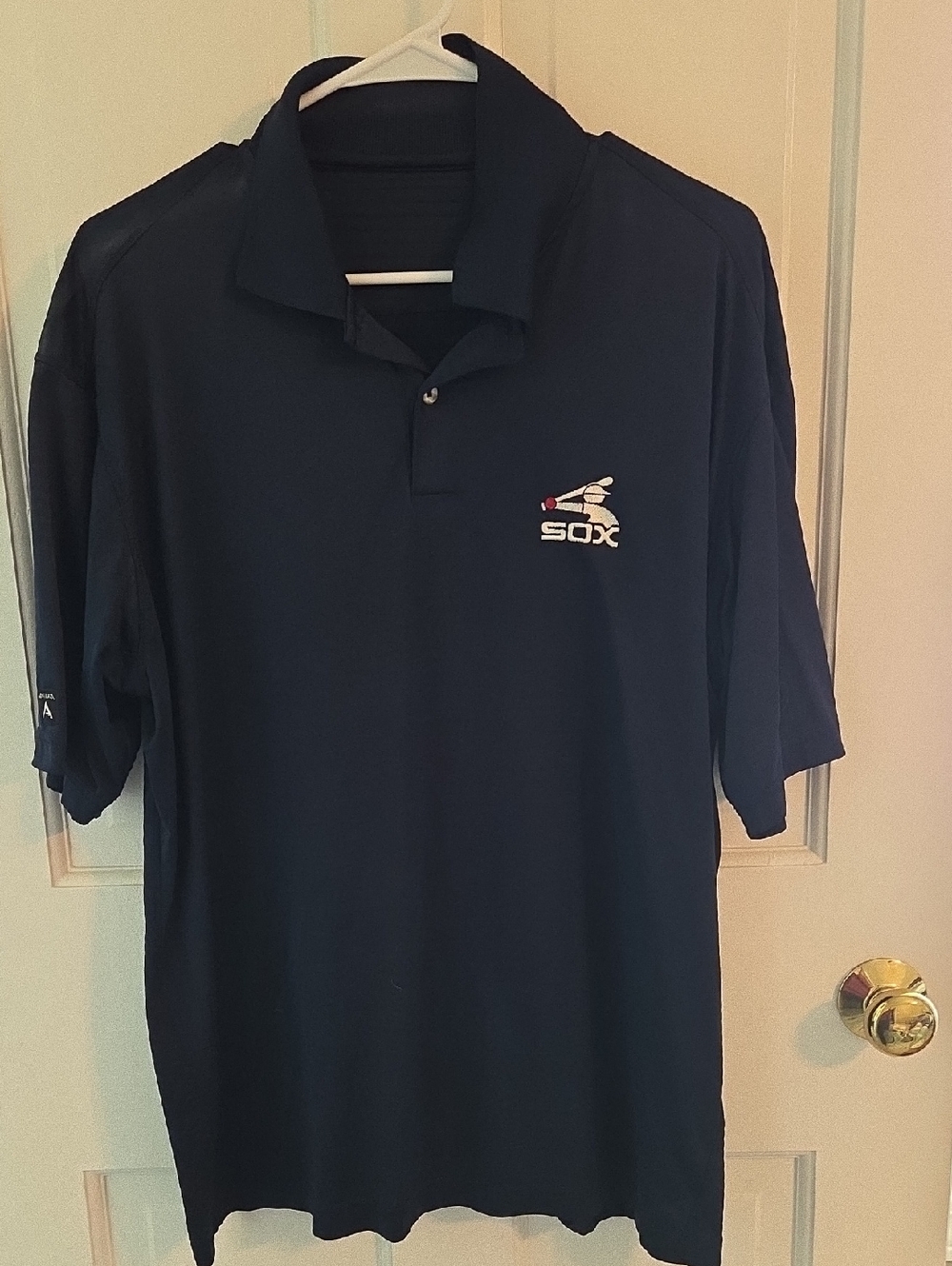 Antigua Navy Polo with Sox Chest Logo